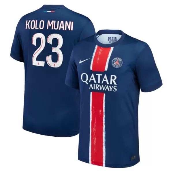 Paris Saint-Germain Kolo Muani 23 Fotbollströja Hemma 2024/25