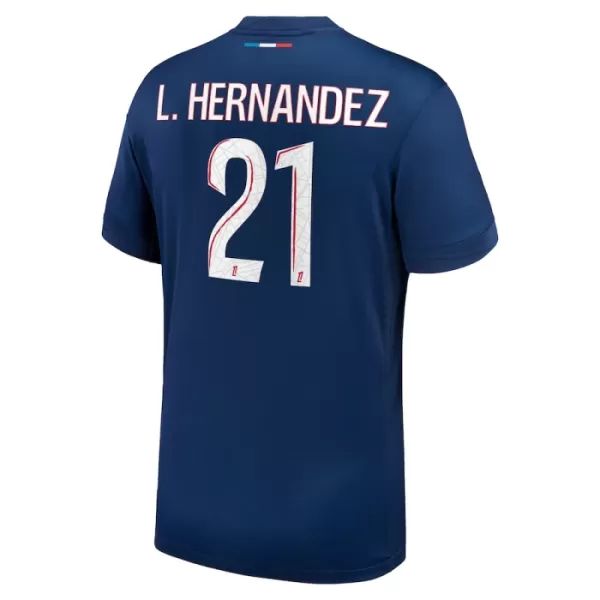 Paris Saint-Germain Lucas Hernandez 21 Fotbollströja Hemma 2024/25