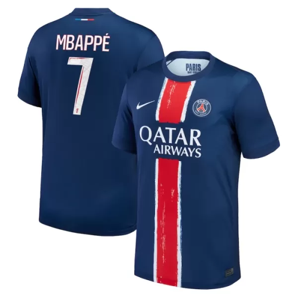 Paris Saint-Germain Mbappé 7 Fotbollströja Hemma 2024/25