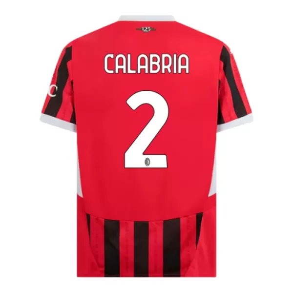 AC Milan Calabria 2 Fotbollströja Hemma 2024/25