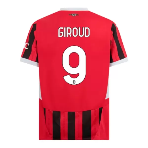 AC Milan Giroud 9 Fotbollströja Hemma 2024/25