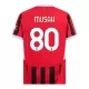 AC Milan Musah 80 Fotbollströja Hemma 2024/25