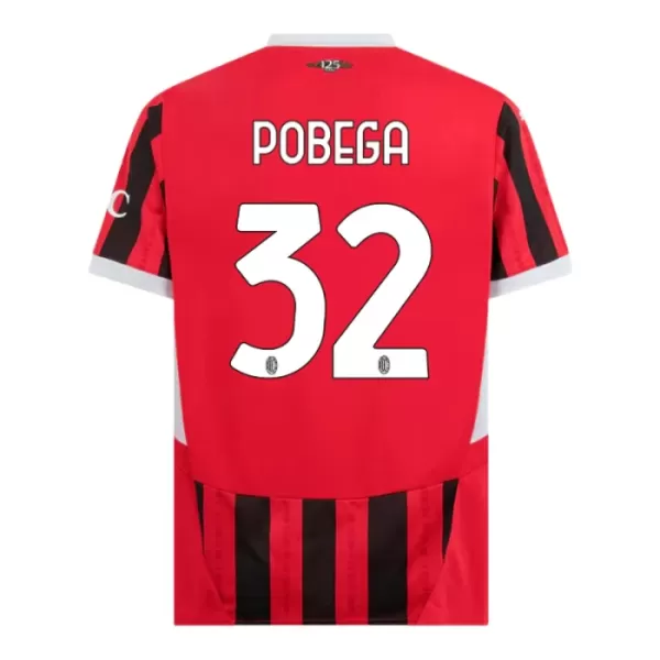 AC Milan Pobega 32 Fotbollströja Hemma 2024/25