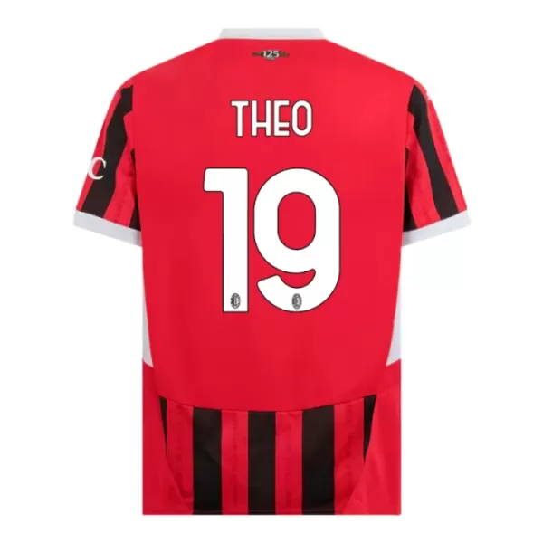 AC Milan Theo 19 Fotbollströja Barn Hemma 2024/25