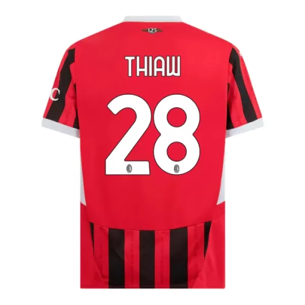 AC Milan Thiaw 28 Fotbollströja Hemma 2024/25