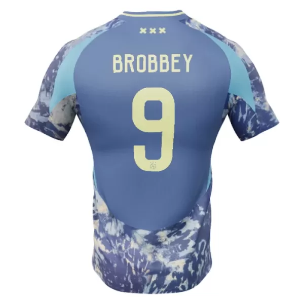 Ajax Amsterdam Brian Brobbey 9 Fotbollströja Barn Borta 2024/25