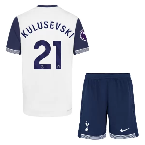 Tottenham Hotspur Kulusevski 21 Fotbollströja Barn Hemma 2024/25