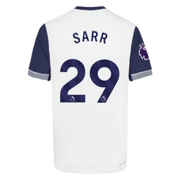 Tottenham Hotspur Sarr 29 Fotbollströja Hemma 2024/25