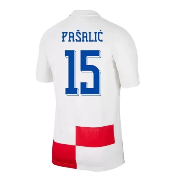 Kroatien Pasalic 15 Fotbollströja Hemma EM 2024