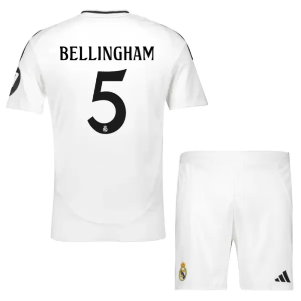 Real Madrid Bellingham 5 Fotbollströja Barn Hemma 2024/25