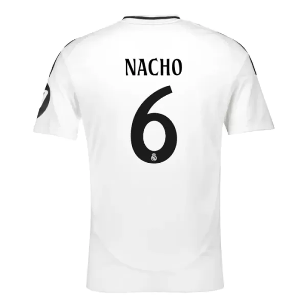 Real Madrid Nacho 6 Fotbollströja Barn Hemma 2024/25