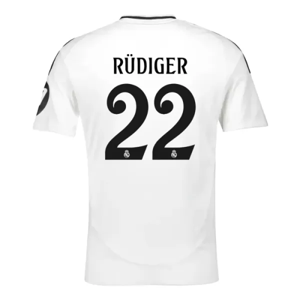 Real Madrid Rudiger 22 Fotbollströja Hemma 2024/25