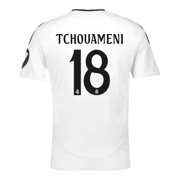 Real Madrid Tchouaméni 18 Fotbollströja Hemma 2024/25