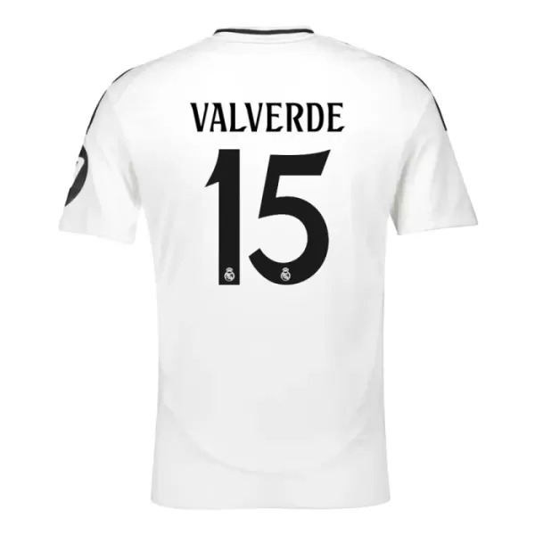 Real Madrid Valverde 15 Fotbollströja Hemma 2024/25