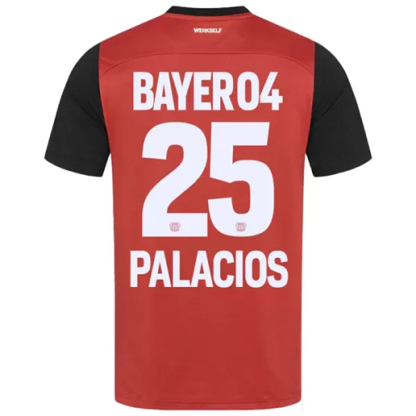 Bayer Leverkusen Exequiel Palacios 25 Fotbollströja Barn Hemma 2024/25