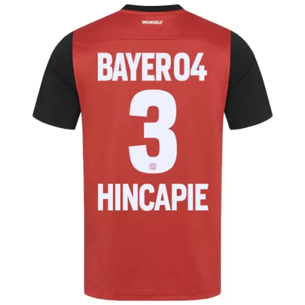 Bayer Leverkusen Piero Hincapie 3 Fotbollströja Hemma 2024/25