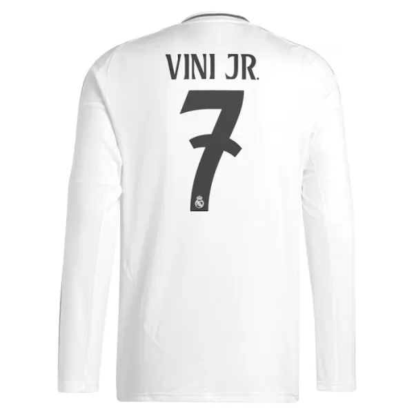 Real Madrid Vini JR 7 Fotbollströja Hemma 2024/25 Långärmad