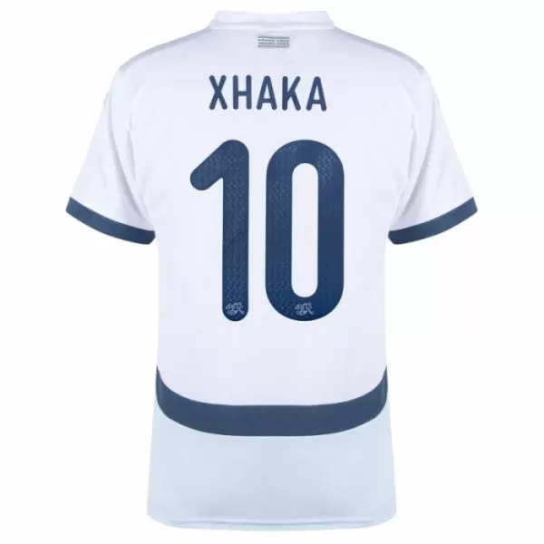 Schweiz Xhaka 10 Fotbollströja Borta EM 2024