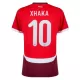 Schweiz Xhaka 10 Fotbollströja Hemma EM 2024