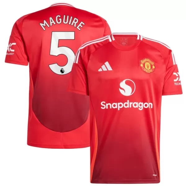 Manchester United Maguire 5 Fotbollströja Hemma 2024/25