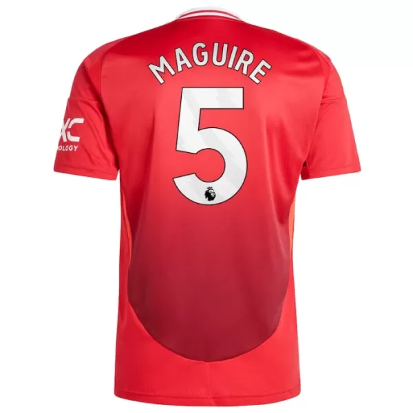 Manchester United Maguire 5 Fotbollströja Hemma 2024/25