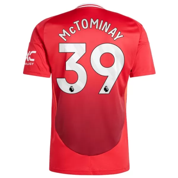 Manchester United McTominay 39 Fotbollströja Hemma 2024/25