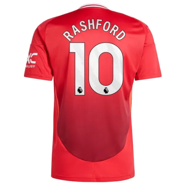 Manchester United Rashford 10 Fotbollströja Hemma 2024/25