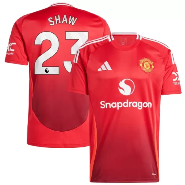 Manchester United Shaw 23 Fotbollströja Hemma 2024/25