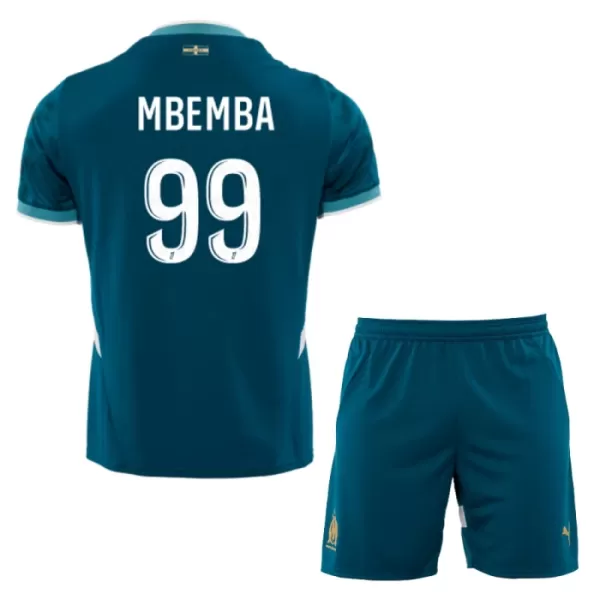 Olympique Marseille Mbemba 99 Fotbollströja Barn Borta 2024/25