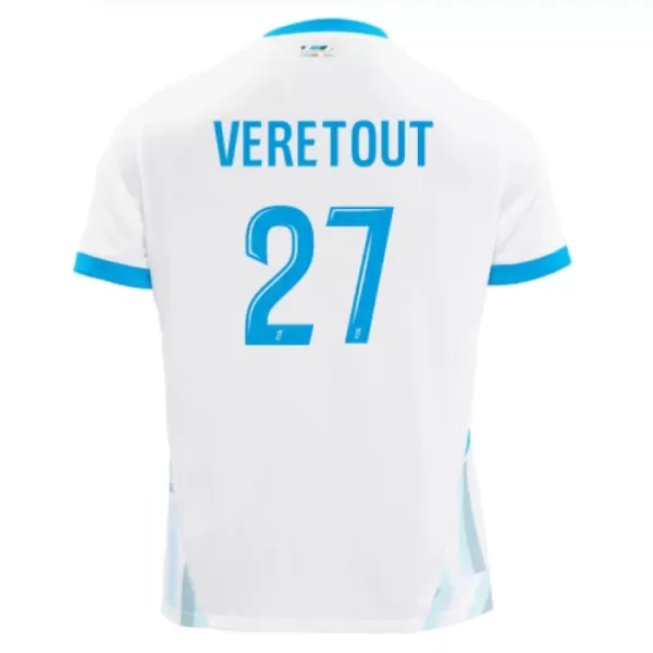 Olympique Marseille Veretout 27 Fotbollströja Hemma 2024/25