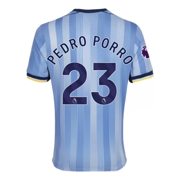 Tottenham Hotspur Pedro Porro 23 Fotbollströja Borta 2024/25