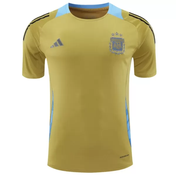 Argentina Pre-Match Fotbollströja 2024 Gul