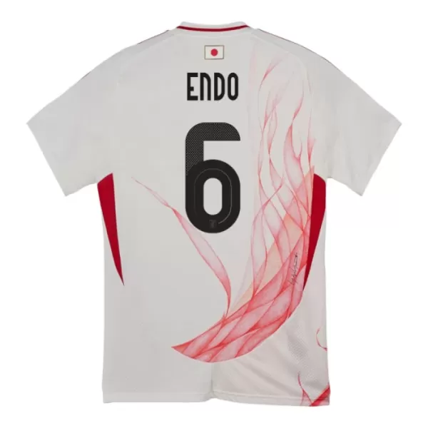 Japan Endo 6 Fotbollströja Borta 2024/25