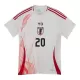 Japan Kubo 20 Fotbollströja Borta 2024/25