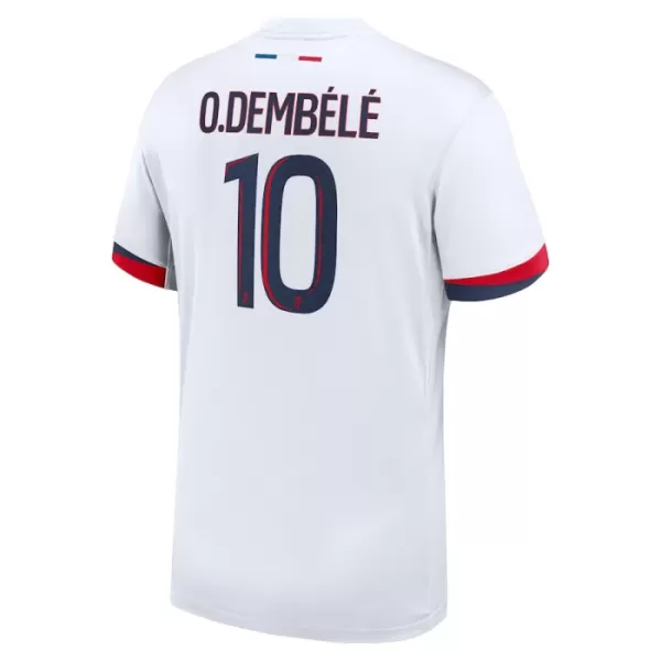 Paris Saint-Germain Dembele 10 Fotbollströja Barn Borta 2024/25