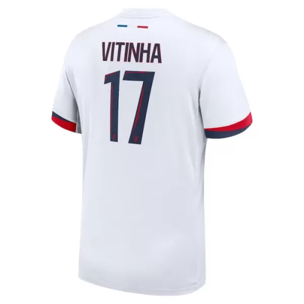 Paris Saint-Germain Vitinha 17 Fotbollströja Borta 2024/25