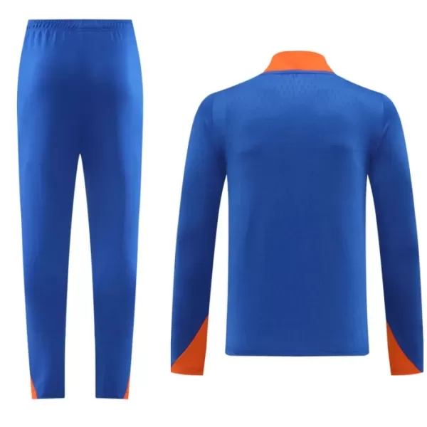 Holland Träningströjasats Quarter-Zip 2024/25 Blå