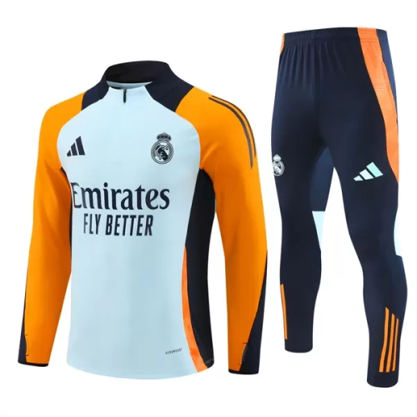 Real Madrid Träningströjasats Quarter-Zip 2024/25 Blå