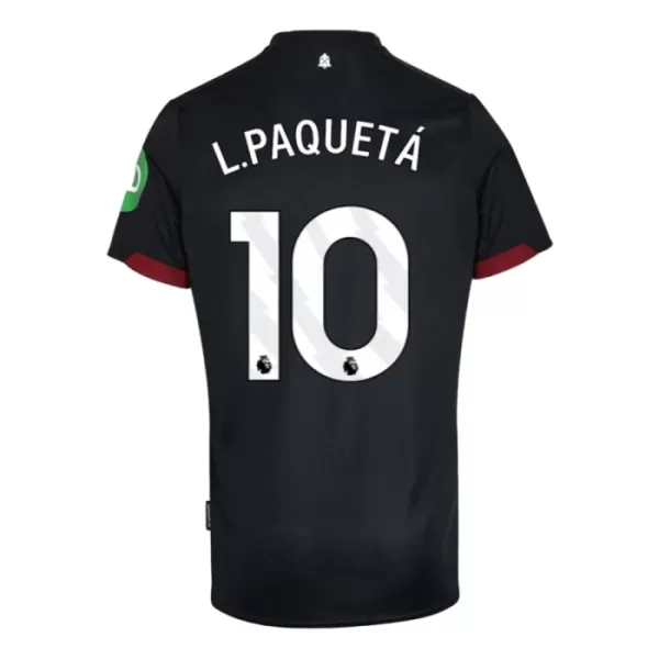 West Ham United L. Paqueta 10 Fotbollströja Borta 2024/25