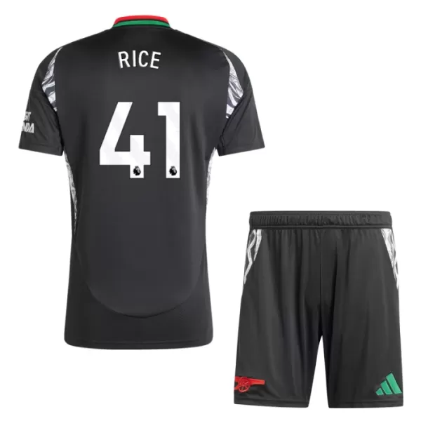 Arsenal Rice 41 Fotbollströja Barn Borta 2024/25