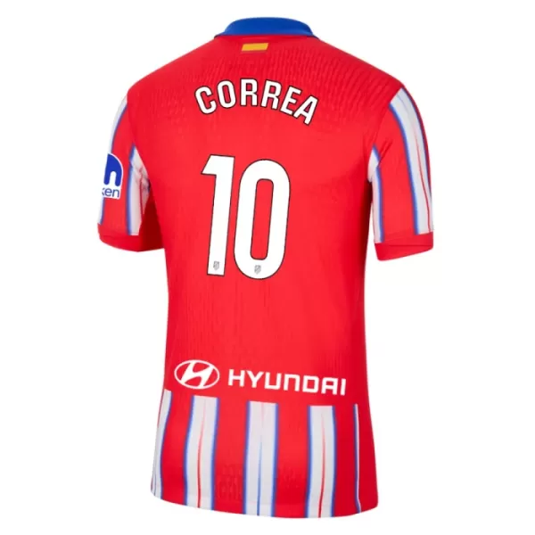 Atlético Madrid Correa 10 Fotbollströja Hemma 2024/25