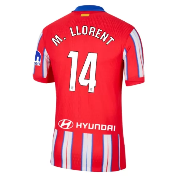 Atlético Madrid M. Llorent 14 Fotbollströja Hemma 2024/25