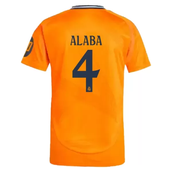 Real Madrid Alaba 4 Fotbollströja Borta 2024/25