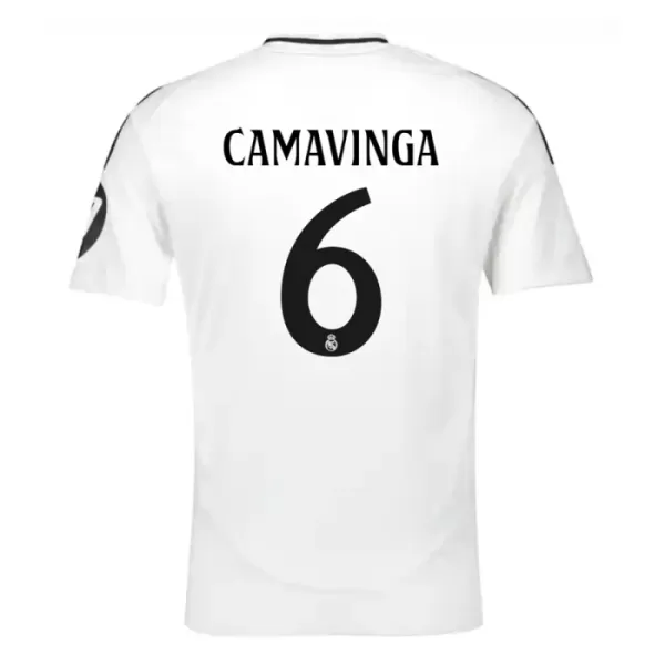 Real Madrid Camavinga 6 Fotbollströja Hemma 2024/25