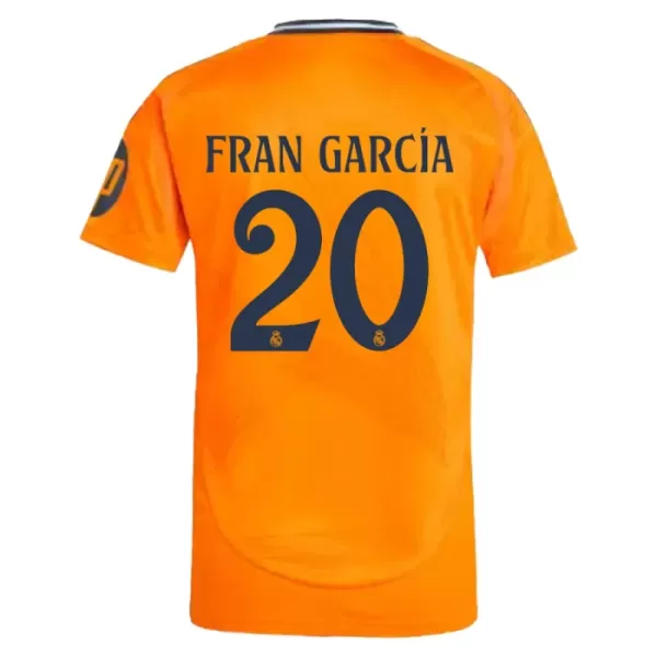 Real Madrid Fran Garcia 20 Fotbollströja Borta 2024/25