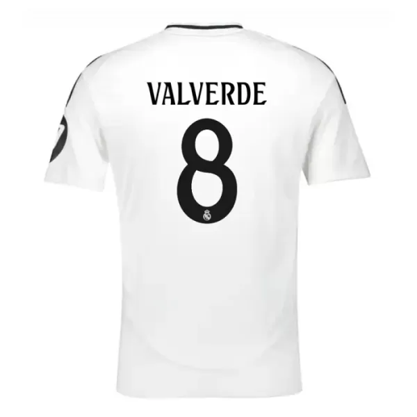 Real Madrid Valverde 8 Fotbollströja Hemma 2024/25