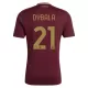 AS Roma Dybala 21 Fotbollströja Hemma 2024/25