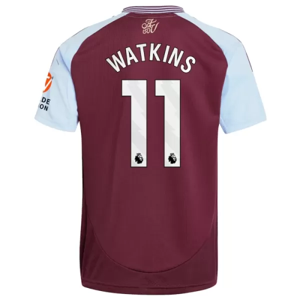 Aston Villa Watkins 11 Fotbollströja Hemma 2024/25