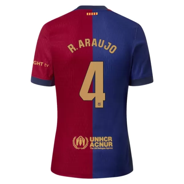 FC Barcelona R. Araujo 4 Fotbollströja Barn Hemma 2024/25