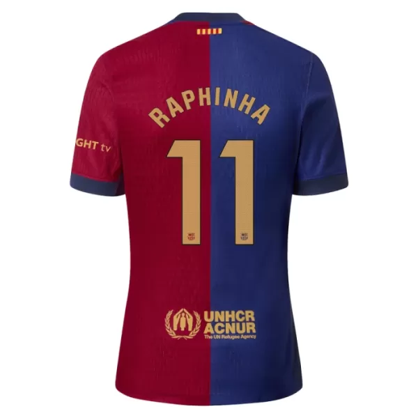 FC Barcelona Raphinha 11 Fotbollströja Hemma 2024/25